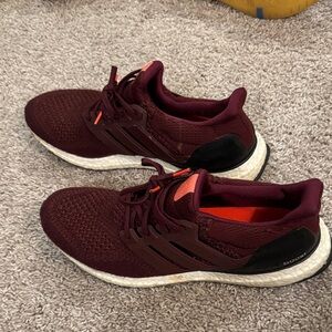 Adidas Burgundy Athletic Sneakers